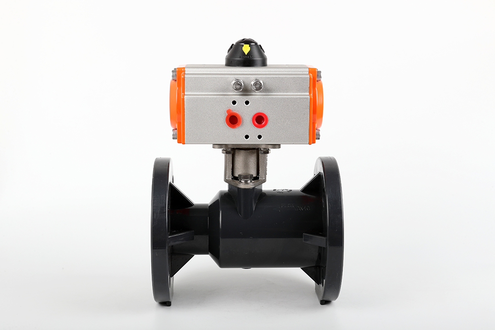 吴江气动法兰一体球阀